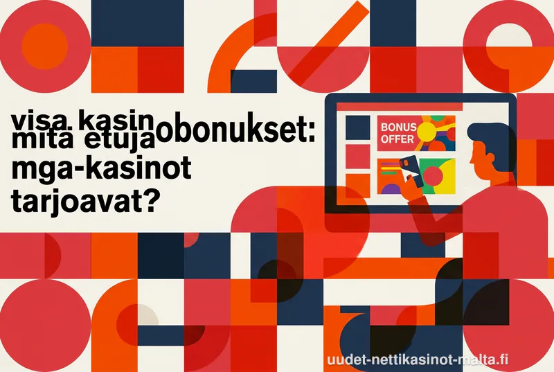 Visa kasinobonukset: Mitä etuja MGA-kasinot tarjoavat?